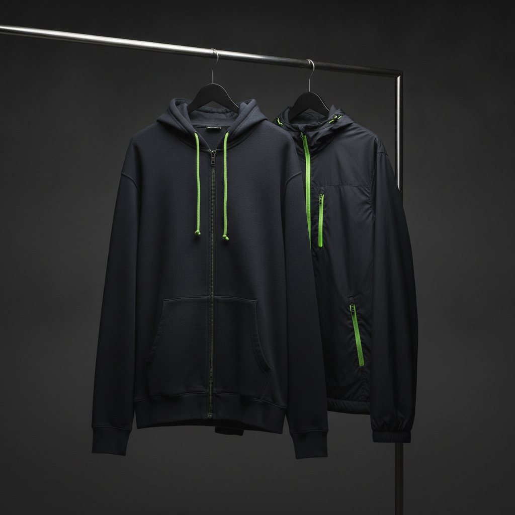Hoodies and outerwear