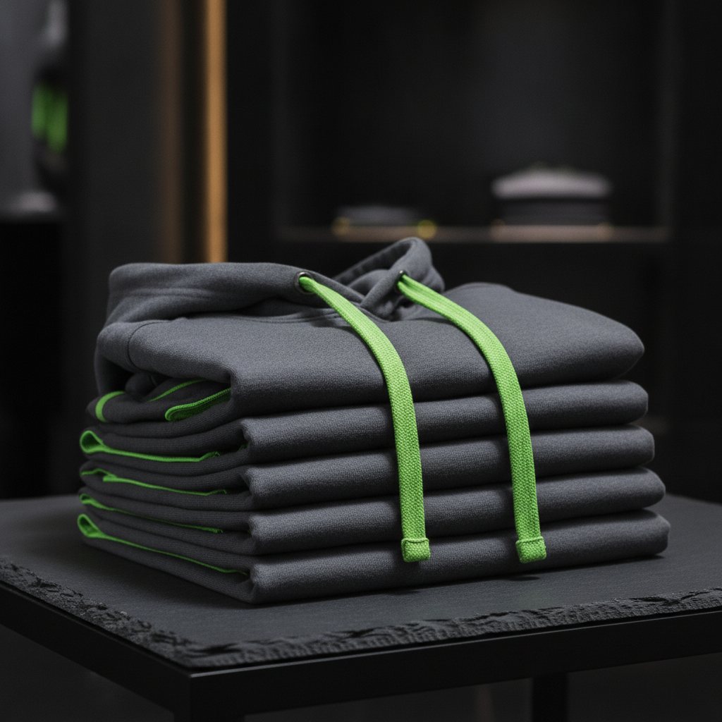 Branding and stitching detail